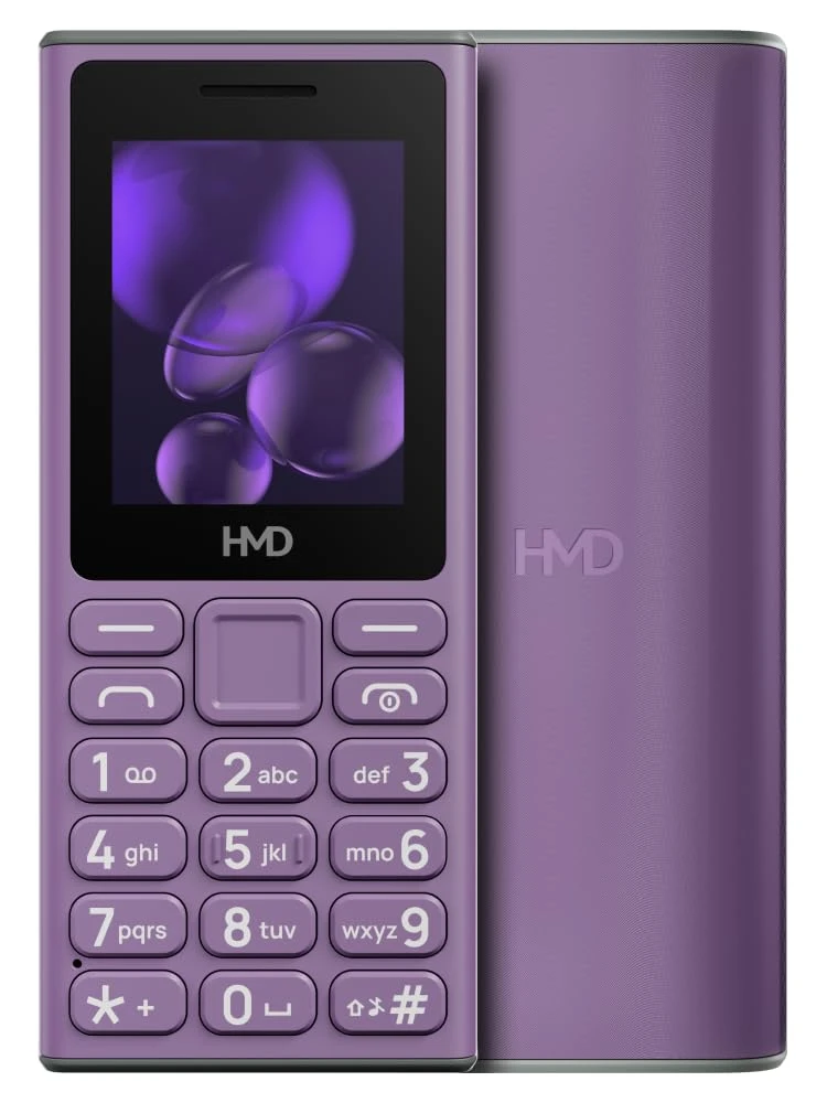 hmd 105 Dual Sim Keypad Phone with Built-in UPI App, Wireless FM Radio