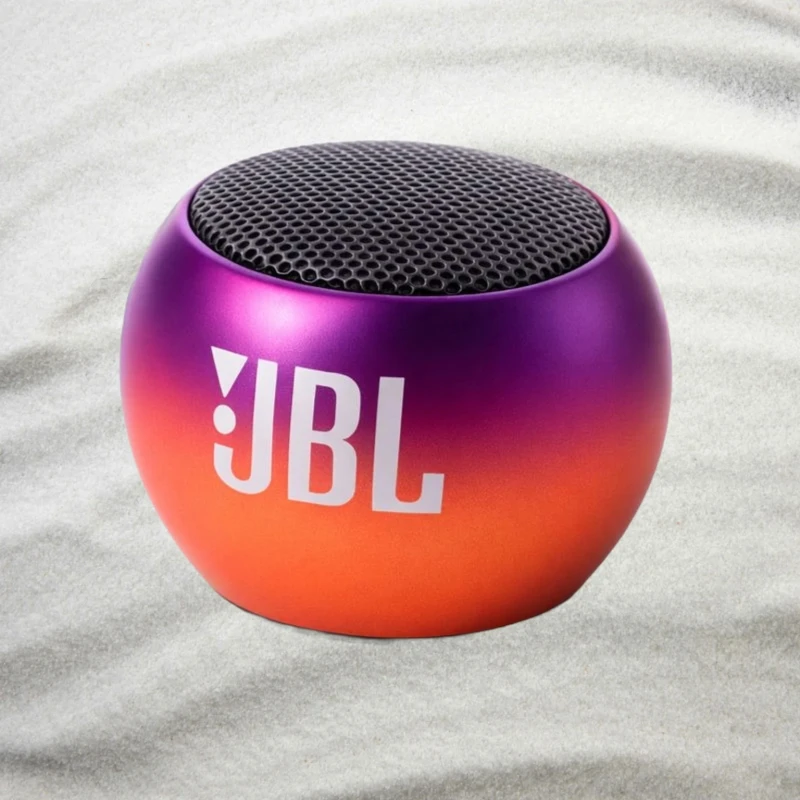 Clone JBL Mini Boost 4 Bluetooth Speaker 4D Mini Electroplating Round Steel Speaker