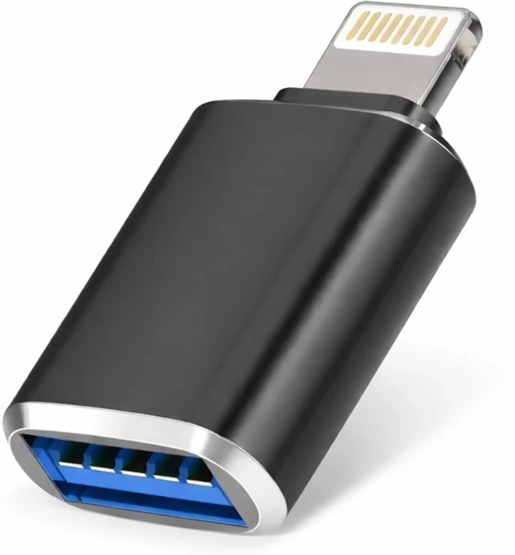 Lightning OTG Adapter 480 Mbps High-Speed Data Transfer Compatible with iPhone