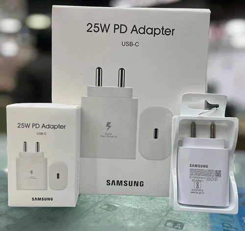 Samsung 25W Type C Super Fast Charger Adapter Compatible with Samsung Mobile