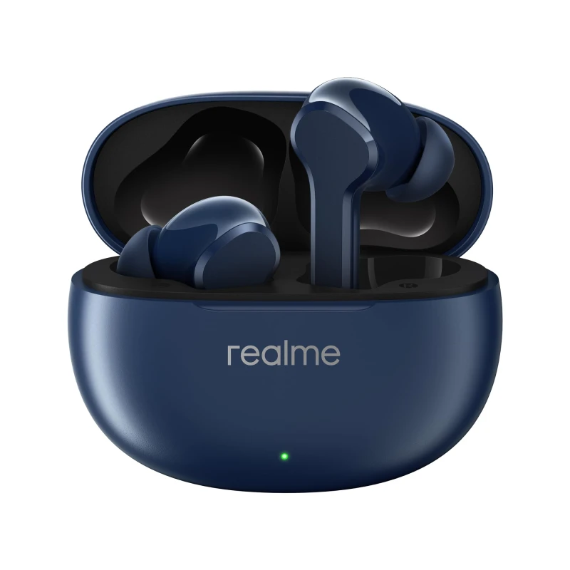 Realme Buds T110 (RMA2306) with AI ENC for calls, 38 hours of Playback and Deep Bass Bluetooth Headset (True Wireless)