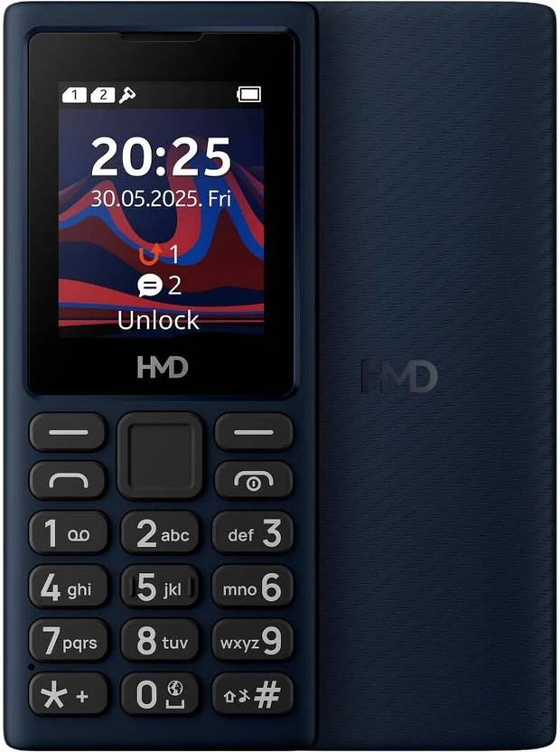 hmd 101 4G Feature Phone with Cloud Phone Apps, Type C Fast Charging