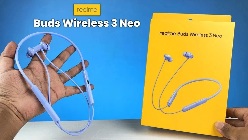 Clone realme Buds Wireless 3 Neo in Ear Bluetooth Neckband with 13.4 Mm Dynamic Bass Boost Driver,Upto 32 Hours Playback,Fast Charge,Ai Enc,45Ms Low Latency,Ip55 Dust&Water Resistannt&Bluetooth V 5.4