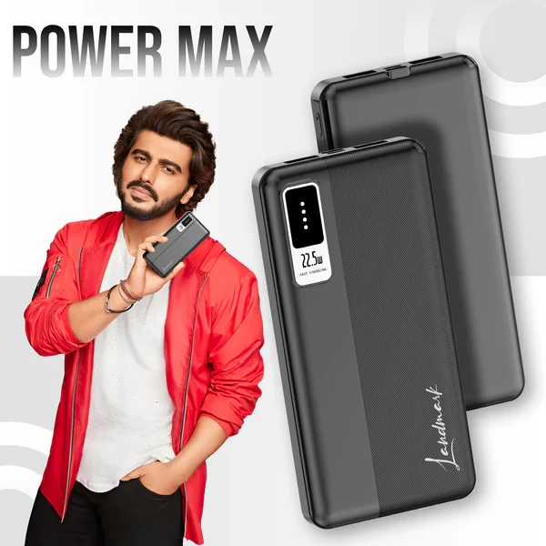 LandMark 22.5W 10000 Mah PowerBank PB468 (Made in India)
