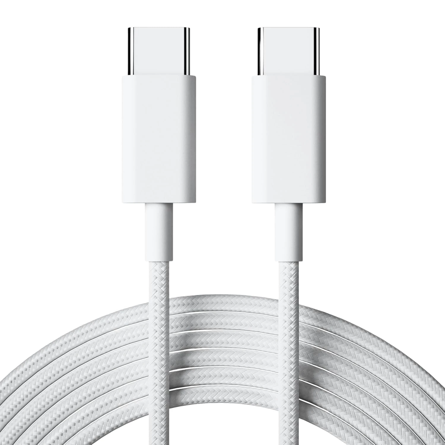 Clone Type C 1 m Apple 60W USB-C Charge Cable (1m) (Compatible with iPhone, White)