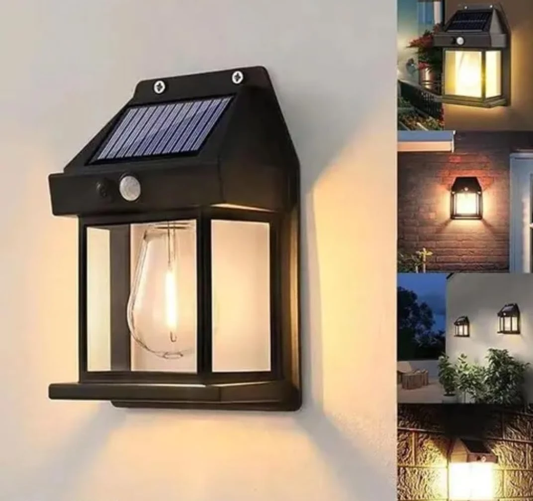Security Motion Sensor Solar Light For Home,Garden,Restaurant Solar Light Set