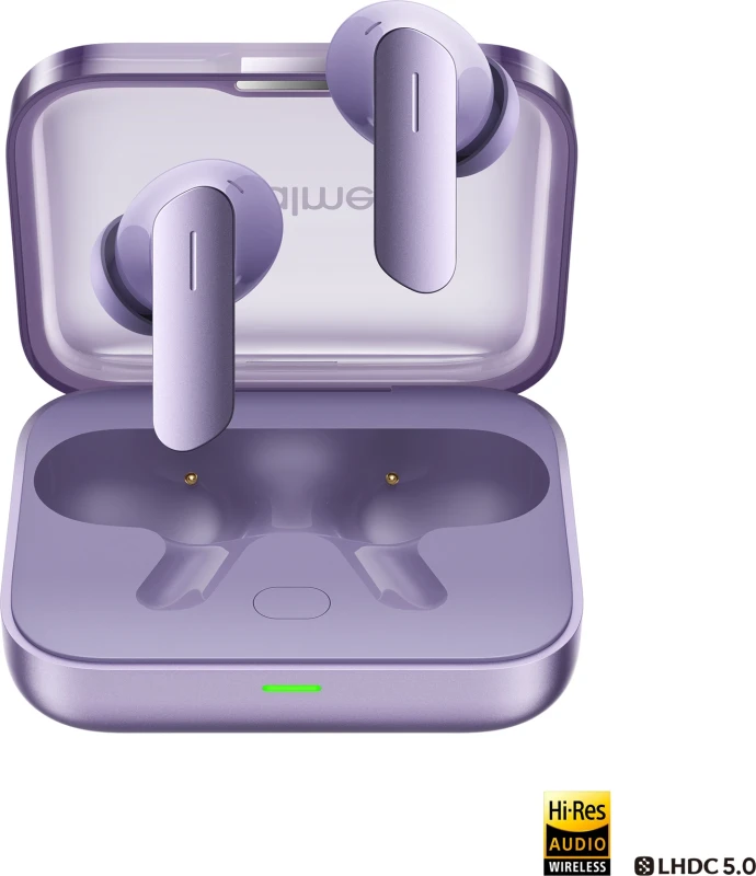 Realme Buds Air 7 with 52dB ANC, 12.4mm Driver, 52hrs Playback, IP55 & 45ms Low Latency Bluetooth Headset (True Wireless)