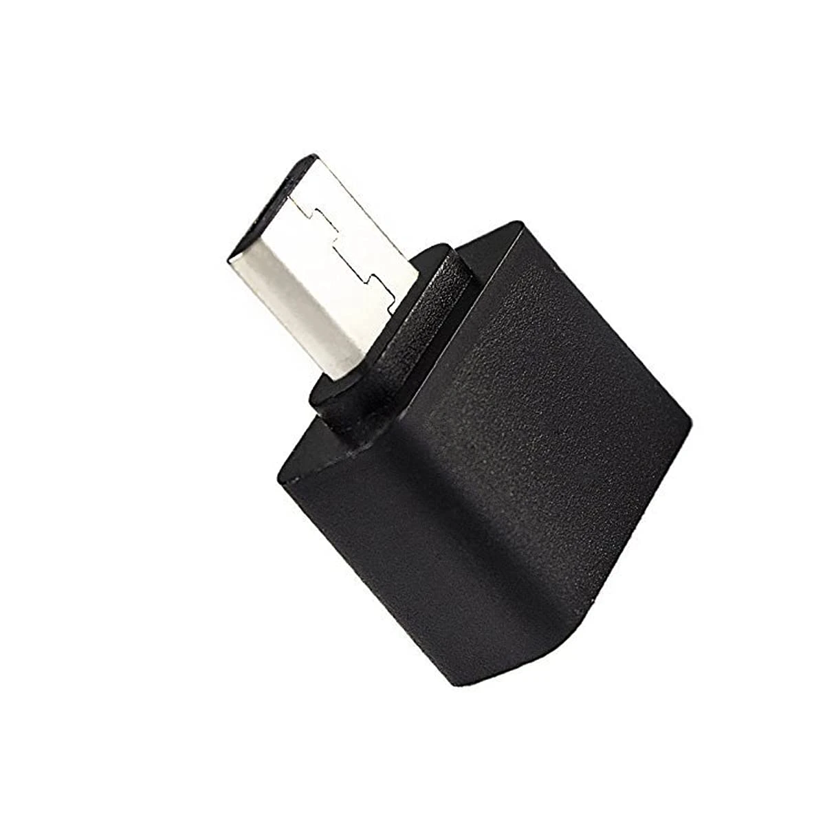 Metal Micro USB OTG Connector Compatible with All Micro Port Smartphone Pack of 2