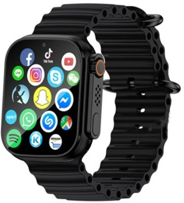 T10 Ultra 2.09 Infinity Display Smart Watch, Bluetooth Calling, Wireless Charging Full Touch Display