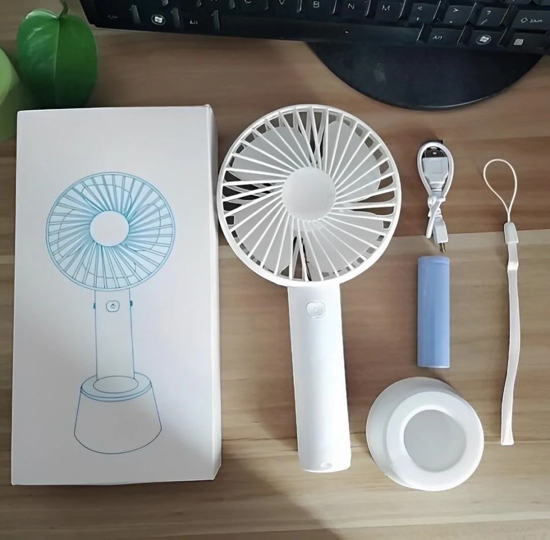 Mini Fan Series SS-2 Rechargeable Fan Portable Handheld Desktop Rechargeable Minifan-2 USB Fan